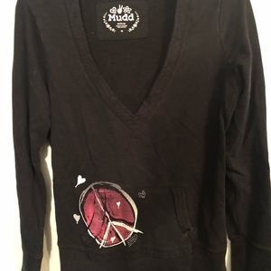 Mudd black hoodie